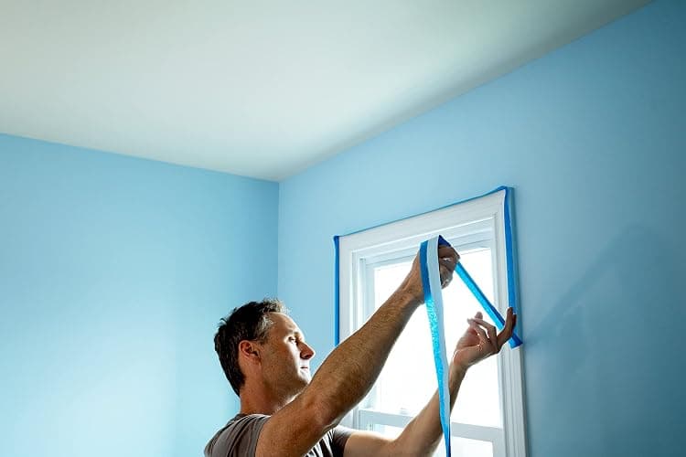 Scotch Blue Painters Tape Applicator, Applies Painter's Tape in One Continuous Strip, Paint Tape Applicator for Trim, Windows and Door Frames, 1.41 Inches x 20 Yards, 1 Starter Roll thumbnail 8