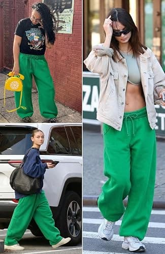 Waitfairy Barrel Sweatpants Women Baggy - 29" Inseam Drawstring Curved Wide Leg Sweatpants Women Lounge Gym Sweats Joggers thumbnail 6