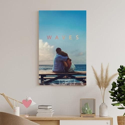 Waves 2019 Drama Romance Movie Poster Canvas Wall Art Decor Canvas Art Poster And Wall Art Picture Print Modern Family Bedroom Decor Posters 24x36inch(60x90cm) thumbnail 8