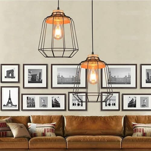 LED Dimmable Edison Light Bulbs 4W, 2200K-2400K Warm White (Amber Glass) ST64, E26 Base Pack of 6 thumbnail 6