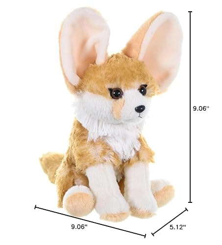 Wild Republic Fennec Fox Plush, Stuffed Animal, Plush Toy, Gifts for Kids, Cuddlekins 8 Inches thumbnail 2