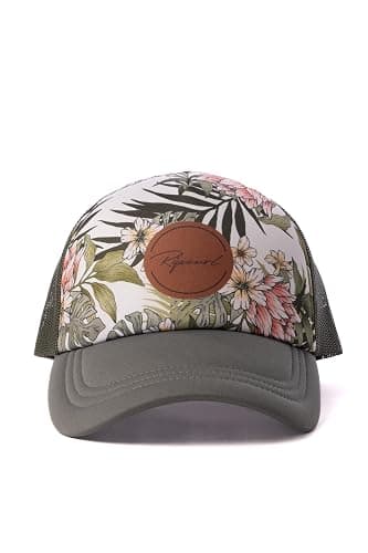 Rip Curl Women's Trucker, Baseball Hat with Adjustable Snapback and Curved Brim for Sun Protection - Image 1