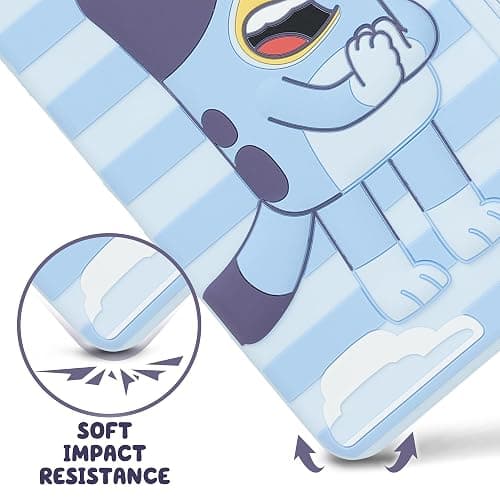 Bluey Kids iPad Case - 10.9 Inch Case for iPad 10th Generation (2022) & A16 11th Generation 11 inch (2025) - Tablet Cover with Stand, Shockproof Silicone Protector thumbnail 5