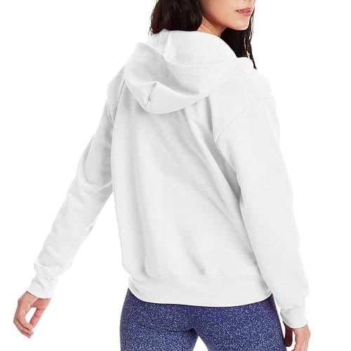 Hanes womens Ecosmart Full Zip Fleece Hoodie thumbnail 3