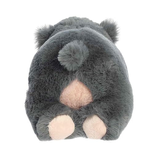 Aurora Mini Flopsie 8" Pygmy Hippo Calf Adorable Stuffed Animal | Compact tummy-lying animals with bean-filled stability thumbnail 3