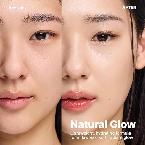 CLIO Kill Cover Mesh Glow Essential Cushion Foundation, Buildable Ultra-Fit Coverage with Glow Finish, Long-Lasting Hydration, Flawless Cover for Sensitive & Dry Skin, Korean Foundation (23N GINGER) thumbnail 3