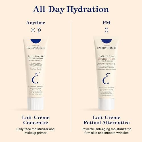 Embryolisse Lait-Crème Concentré Face Moisturizer and Makeup Primer, French Face Cream With Shea Butter & Aloe Vera thumbnail 8