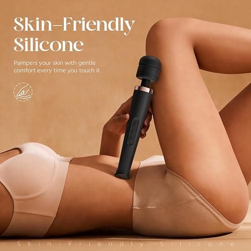 MOOLIGIRL Sex Toys Women, Adult Sex Toy App Control, Powerful Quiet Motor, Vibrator Wand 4 Speeds & 5 Vibration Patterns, Cordless & Waterproof Wand Massager for Solo & Couple Full-Body Stimulation thumbnail 6