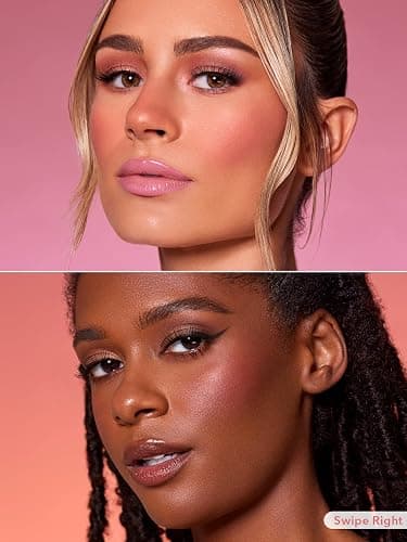 SHEGLAM Color Bloom Liquid Blush Makeup for Cheeks Matte Finish - Swipe Right - Matte Swipe Right - 0.18 Fl Oz (Pack of 1) thumbnail 2