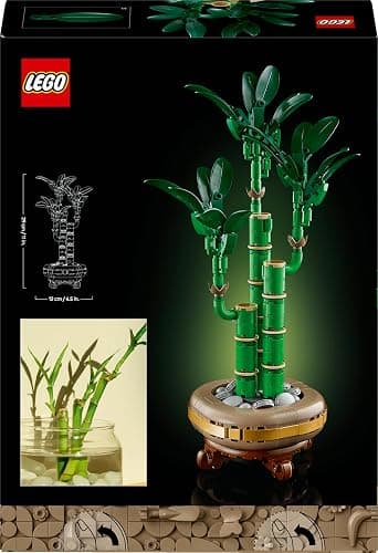 LEGO Botanicals Glücks-Bambus, Kunstpflanze - Bauset für Erwachsene - Geschenk für Einweihungspartys oder Abschlussfeiern für Frauen und Männer - Wohn-Deko 10344 thumbnail 3
