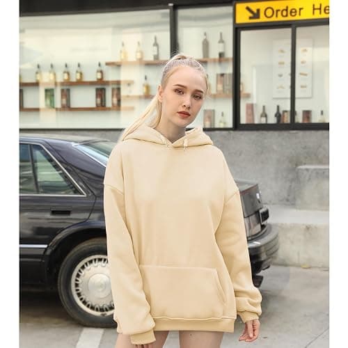 Lubpow Girl's Faith Over Fear Hoodie Christian Religious Inspirational Sweatshirt for Teen Girls Cute Cartoon Graphic Hoodies thumbnail 3