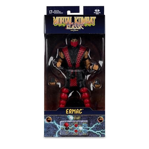 McFarlane Toys- Mortal Kombat Klassic Ermac 7in Action Figure | Mortal Kombat Klassic 7 Inch Action Figure - Ermac thumbnail 7