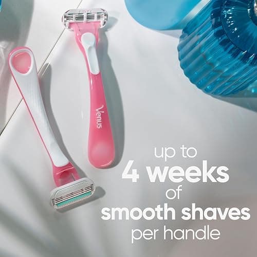 Gillette Venus Sensitive Women's Disposable Razors - Single Package of 3 Razors thumbnail 3