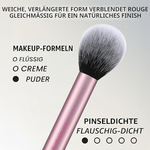 Real Techniques Everyday Essentials + Make-up-Schwamm-Set, Make-up-Pinsel und Make-up-Mixer-Schwamm, für Foundation, Rouge, Bronzer, Lidschatten und Puder, 5-teiliges Set thumbnail 5
