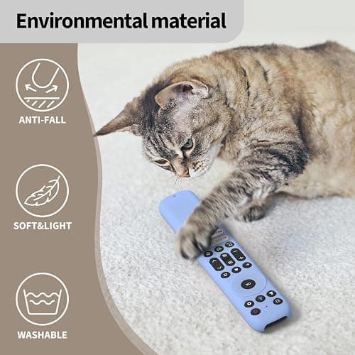 Hi Color Silicone Cover for TCL RC813 FMB1/RC923/RC902V Remote Protective Case Sleeve for TCL Smart TV Remote RC813 FMB1 Case Cover(Glow Blue) thumbnail 6