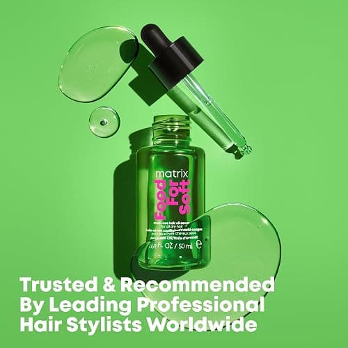 MATRIX Food For Soft Hair Serum Oil For Dry, Brittle and All Hair Types - Softens, Smooths and Adds Shine With Heat Protection, Repairing Leave In With Avocado Oil thumbnail 5