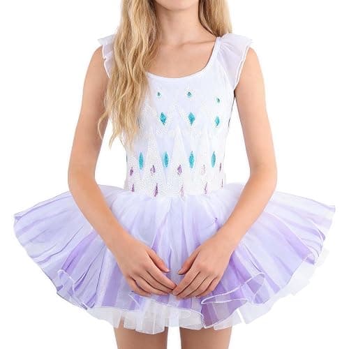 Girls Skirted Leotards Ballet Dance Tutu Princess Dress Ballerina Costumes 3-8Y thumbnail 6