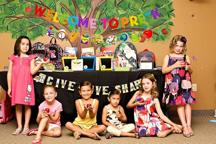 Welcome to PRE-K Banner - Back to School Decorations Supplies for Preschool - First Day Banner thumbnail 5