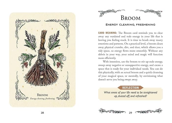 The Green Witch's Oracle Deck: Embrace the Wisdom and Insight of Natural Magic (Green Witch Witchcraft Series) thumbnail 7