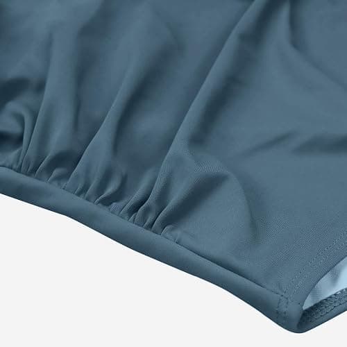 Eomenie Women's One Piece Swimsuits Tummy Control Cutout High Waisted Bathing Suit Wrap Tie Back 1 Piece Swimsuit thumbnail 4