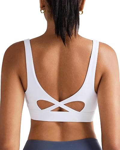 Size Medium White Sports Top thumbnail 2