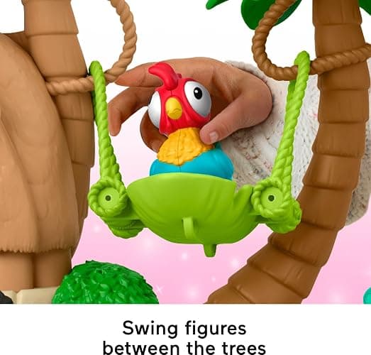 Fisher-Price Little People Toddler Toy Disney Princess Moana Adventure Village Playset with Figures for Pretend Play Kids Ages 18+ Months thumbnail 5