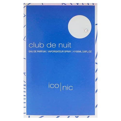 Armaf Club de Nuit Blue Iconic for Men Eau de Parfum Spray, 3.6 Ounce thumbnail 6