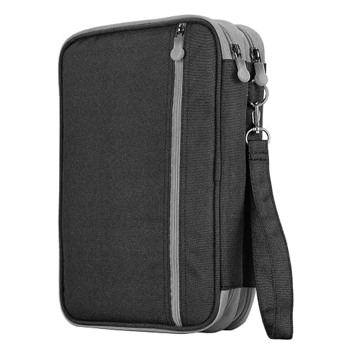 YOUSHARES 192 Slots Colored Pencil Case, Large Capacity Pencil Holder Pen Organizer Bag with Zipper for Prismacolor Watercolor Coloring Pencils, Gel Pens & Markers for Student & Artist (Black) thumbnail 6