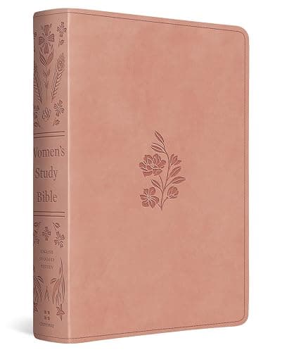 ESV Women's Study Bible (TruTone, Pink, Floral Bloom Design): Holy Bible, English Standard Version – Christian Gifts for Women - Image 1