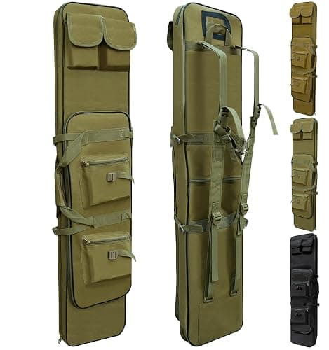 Rifle Bag, Tactical Long Rifle Backpack, Portable Shotgun Case for Firearm Storage and Transportation, Suitable for Outdoor Hunting Shooting - Image 1