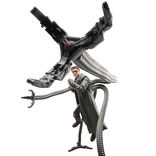Marvel Legends Series Doc Ock, Spider-Man: No Way Home Collectible, Deluxe 6-Inch Action Figure, 4 Accessories, Ages 4 and Up thumbnail 7