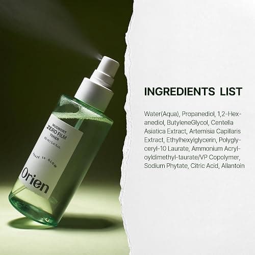Orien Mugwort Zero Film Toner 5.41 fl.oz. 160ml ㅣpH5.5 Calming, Soothing, Hydrating Spray Toner thumbnail 8