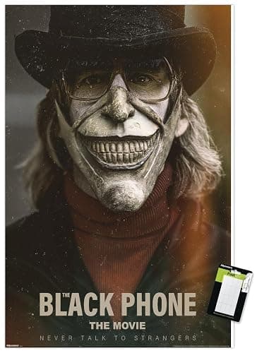The Black Phone (2021) - One Sheet Wall Poster, 22.4L" x 14.7W", Premium Poster & Mount Bundle - Image 1