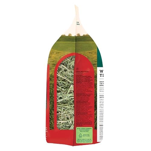 Oxbow Animal Health Western Timothy Hay - All Natural Hay for Rabbits, Guinea Pigs, Chinchillas, Hamsters & Gerbils - 15 oz. (Pack of 2) thumbnail 8