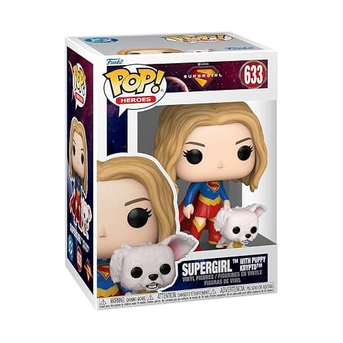 Funko Pop! & Buddy: Supergirl - Supergirl with Puppy Krypto - Collectable Vinyl Figure - Gift Idea - Official Merchandise - Toys for Kids & Adults - Marvel Fans - Figure for Collectors and Display - Image 1