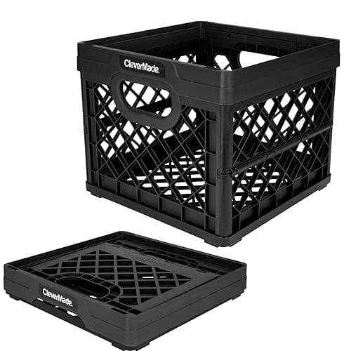 CleverMade Collapsible Milk Crate