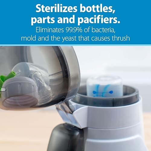 Dr. Brown's Deluxe Baby Bottle Warmer and Sterilizer for Formula, Breast Milk, and Baby Food Jars - Deluxe Baby Bottle Warmer & Sterilizer thumbnail 7