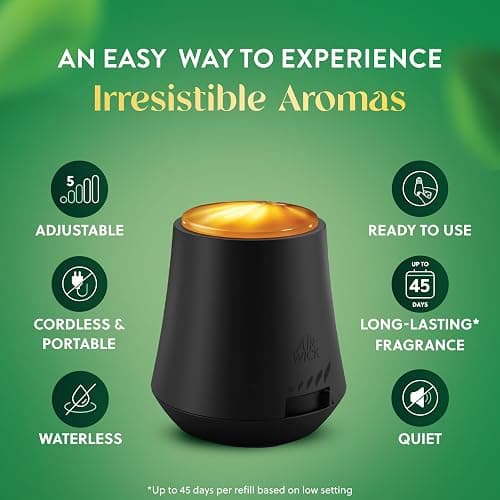Air Wick Essential Mist Starter Kit, Diffuser + 1 Refill, Lavender and Almond Blossom, Air Freshener, Essential Oils thumbnail 5