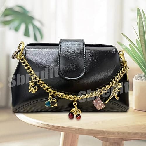 Sbredit Cute cherry Keychain,Cherry Bag Charm,Handbag Charms for Purses,Key Chains Accessories thumbnail 3