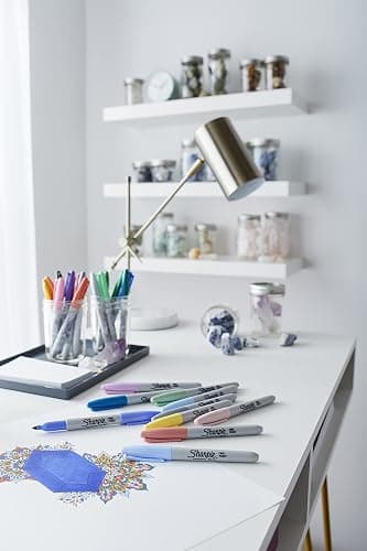 Sharpie Permanent Markers | Fine Point | 80s Glam Colours | 24 Count thumbnail 11