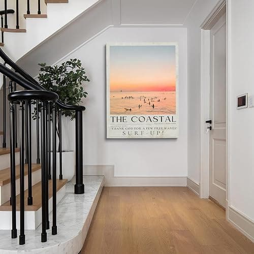Generic Pink Beachy Magazine Cover Trendy Newspaper Print Beachy Dorm Room Decor Girly Surf Wall Art Coastal Cowgirl Wall Art Seascape Sunset picture Preppy Pink Apartment Decor 16x24in Unframed - O-Unframed - 16L" x 24W" thumbnail 6