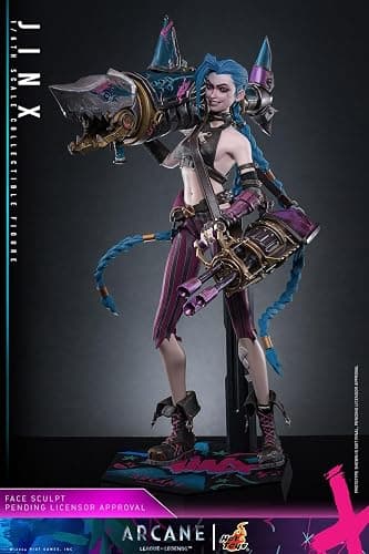 Hot Toys TMS137 LOL: Arcane Jinx 1/6 Scale Collectible Figure thumbnail 6