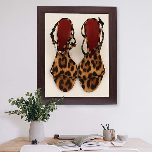 InkFlow Posters Luxury Vintage Cheetah Heels Wall Art Poster - Stylish Women Inspired Design - Fashion Artwork for Home, Living Room, Bedroom Decor - 8x10 Unframed Canvas Print thumbnail 5