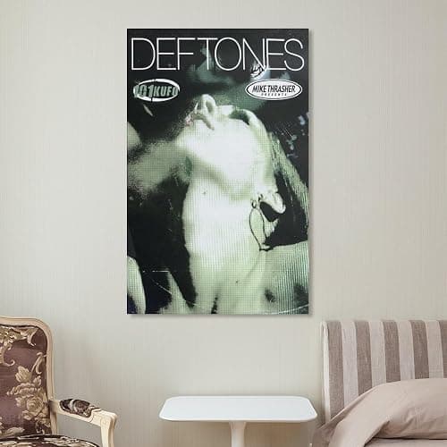 VQFYNOBCI Deftones Poster Vintega MusicCanvas Art for Room Aesthetic And Wall Art Picture Living Room Decor Poster12x18inch(30x45cm) thumbnail 7