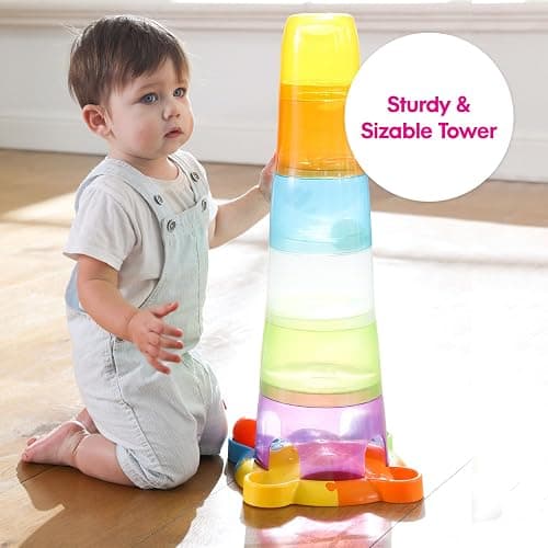 Edushape Stack & Drop Tower, Multi thumbnail 3