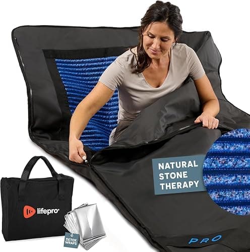 LifePro RejuvaWrap Infrared Sauna Blanket — Portable Sauna Bag with 9 Temp Levels Low EMF Far Infrared Heating — At Home Full Body Rejuvenation & Relaxation - Image 1