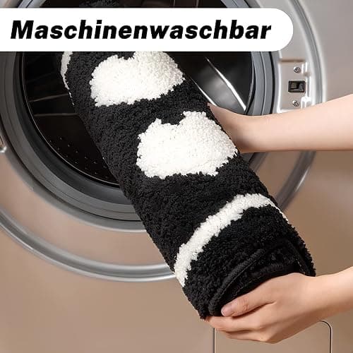 Pinkrin Mikrofaser Runder 8 Ball Teppich - Plüsch und weich, rutschfest 8 Ball Rug Nicht fusselnder, 8ball Rug für Wohnzimmer, Esszimmer, Schlafzimmer, Dekoration, 80 cm thumbnail 5