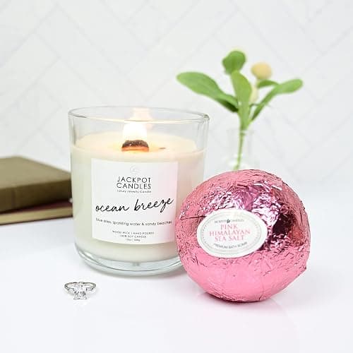 Ocean Breeze Candle with Ring Inside (Surprise Jewelry Valued at $15 to $5,000) Ring Size 7 thumbnail 8