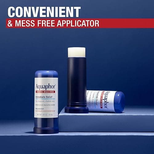 Aquaphor Advanced Therapy Healing Ointment Skin Protectant (14 Oz) + Healing Balm Stick with Avocado Oil and Shea Butter (0.65 Oz) thumbnail 4