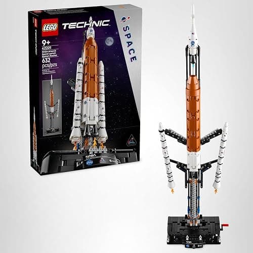 LEGO Technic NASA Artemis Space Launch System Rocket Building Toy for Boys & Girls - STEM Learning & Space Toy W/3-Stage Launch Function for Kids, Ages 9+ - Idea for Birthdays - 42221 thumbnail 7